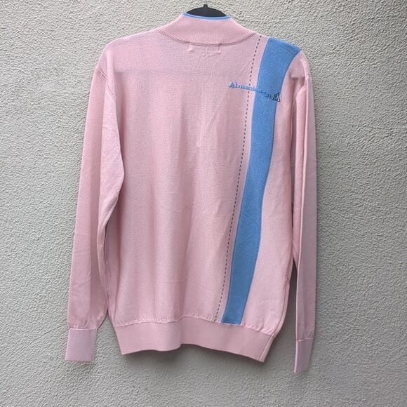 Almania Tennis SweaterTraditional Japanese Logo Tennis Quarter Zip  Size 52 - Picture 3 of 11